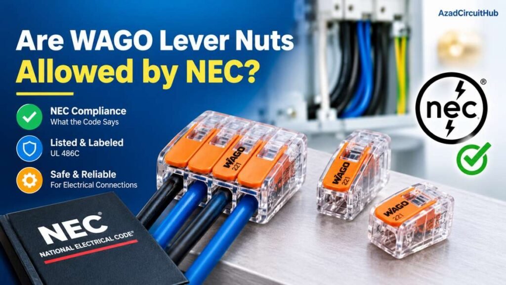 Are WAGO Lever Nuts Allowed by NEC