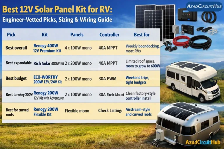 Best 12V Solar Panel Kit for RV