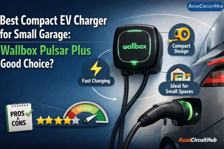 Best Compact EV Charger for Small Garage Wallbox Pulsar Plus Good Choice