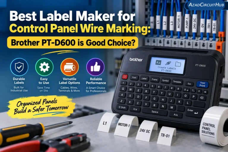 Best Label Maker for Control Panel Wire Marking: Brother PT-D600 is Good Choice? 1 Best Label Maker for Control Panel Wire Marking Brother PT-D600 is Good Choice