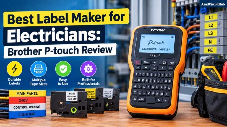 Best Label Maker for Electricians Brother P-touch Review