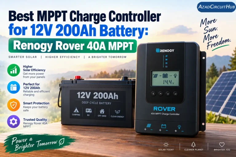 Best MPPT Charge Controller for 12V 200Ah Battery