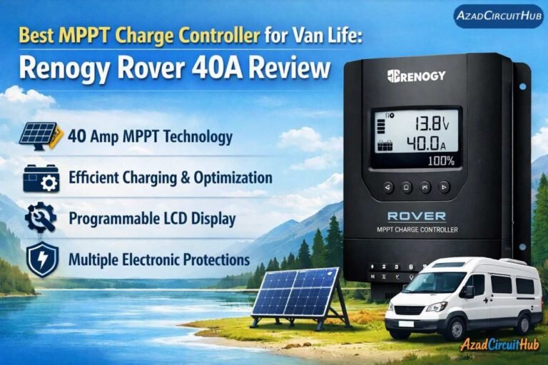 Best MPPT Charge Controller for Van Life Renogy Rover 40A Review