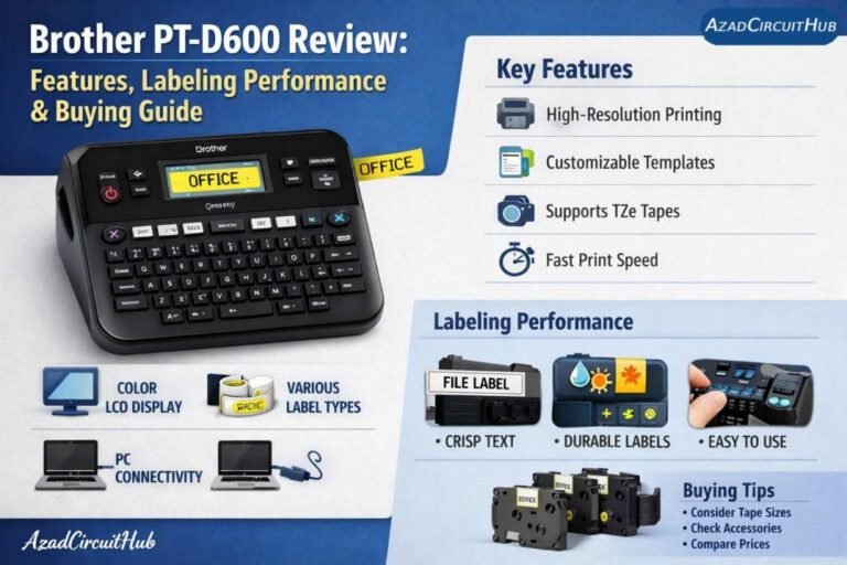 Brother PT-D600 Review Features, Labeling Performance & Buying Guide