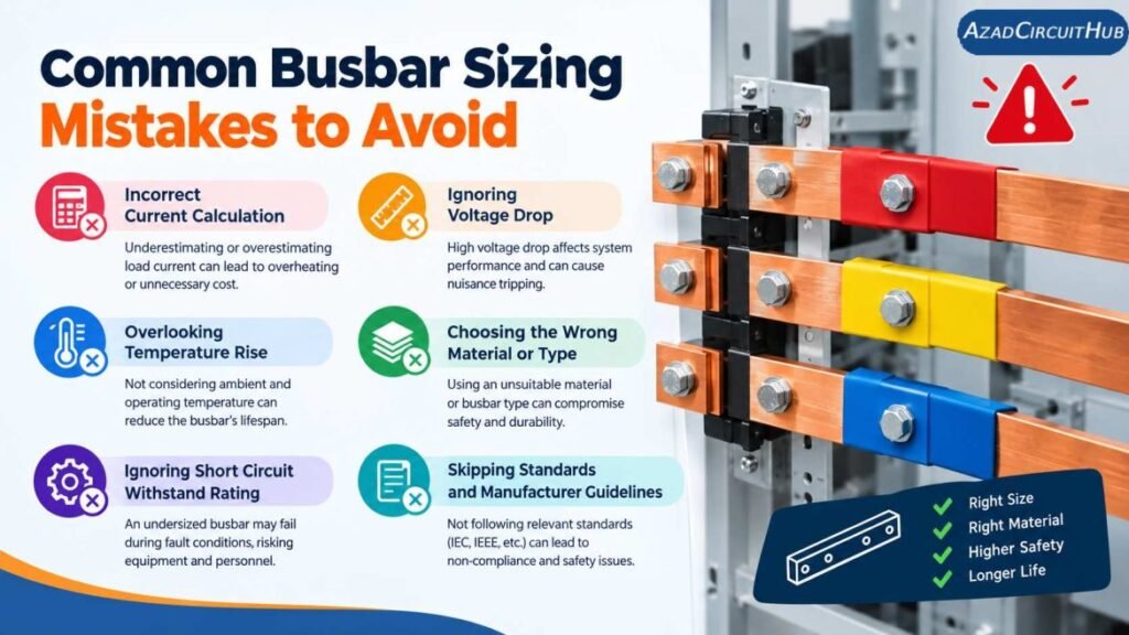 Common Busbar Sizing Mistakes to Avoid