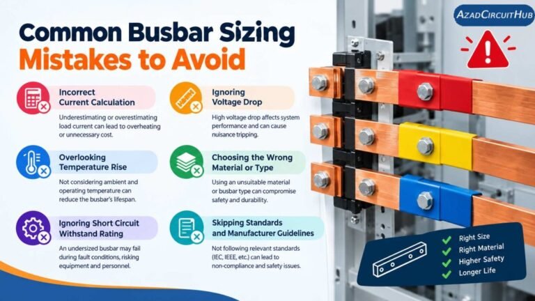 Common Busbar Sizing Mistakes to Avoid