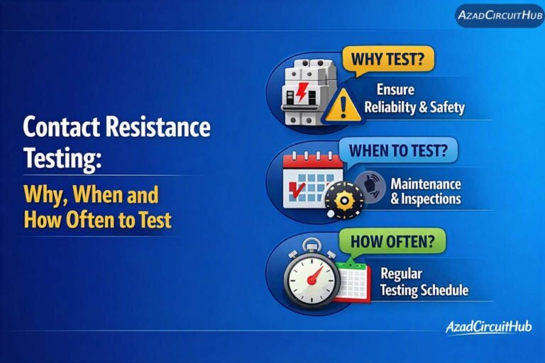 Contact Resistance Testing: Why, When and How Often to Test 1 Contact Resistance Testing Why, When and How Often to Test
