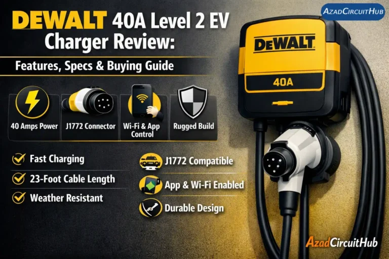 DEWALT 40A Level 2 EV Charger Review Features, Specs & Buying Guide