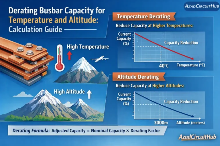 Derating Busbar Capacity for Temperature and Altitude: Best Guide 1 Derating Busbar Capacity for Temperature and Altitude