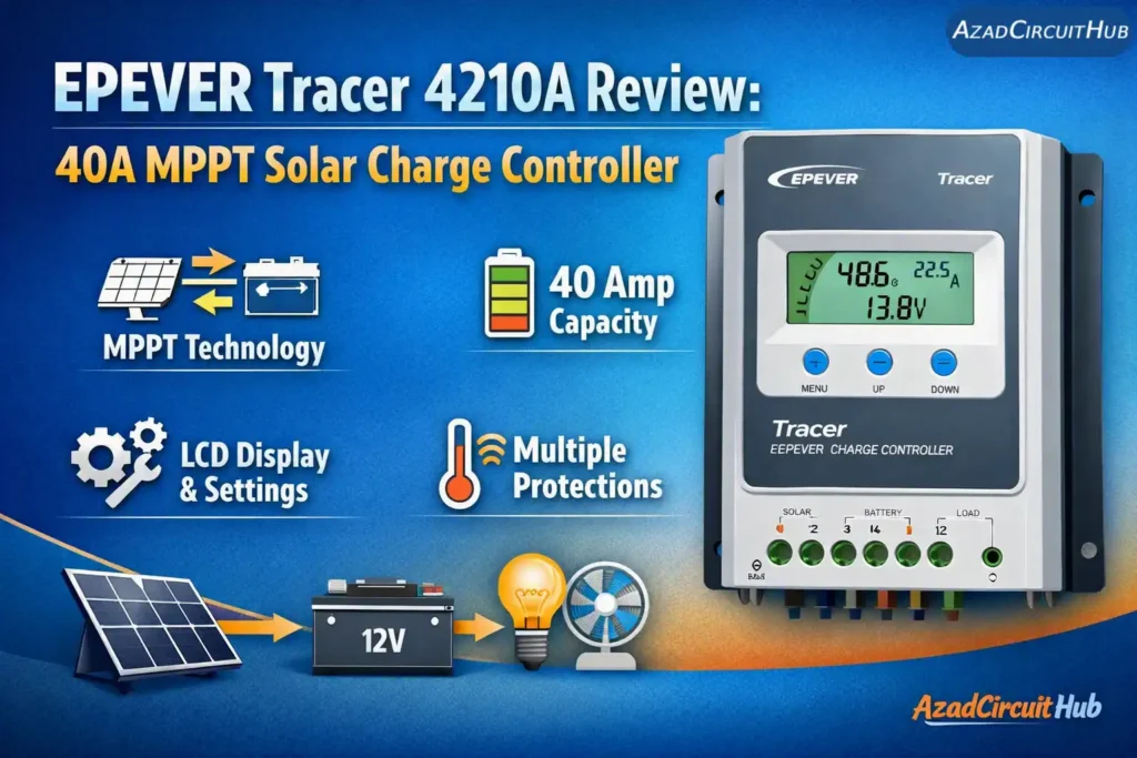 EPEVER Tracer 4210A Review 40A MPPT Solar Charge Controller