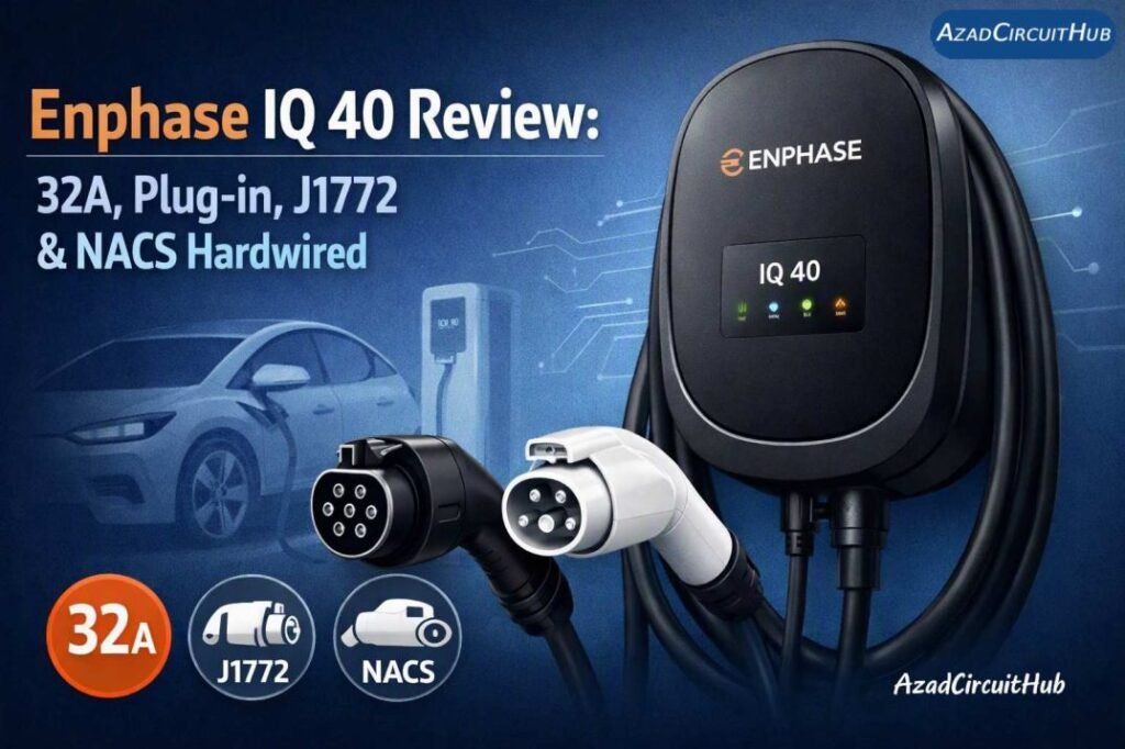 Enphase IQ 40 Review: 32A, Plug-in, J1772 & NACS Hardwired 1 Enphase IQ 40 Review 32A, Plug-in, J1772 & NACS Hardwired