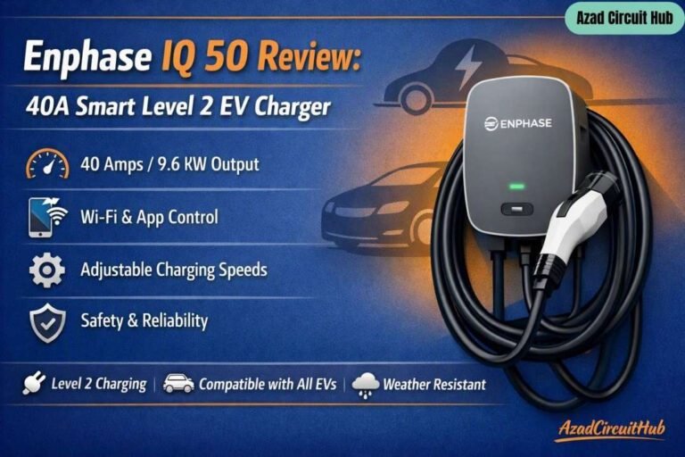 Enphase IQ 50 Review 40A Smart Level 2 EV Charger