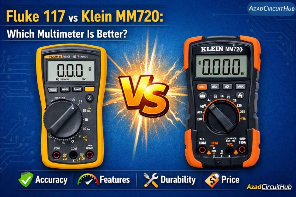 Fluke 117 vs Klein MM720 Which Multimeter Is Better