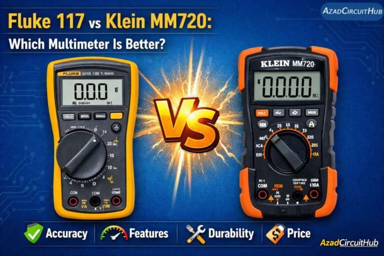 Fluke 117 vs Klein MM720 Which Multimeter Is Better