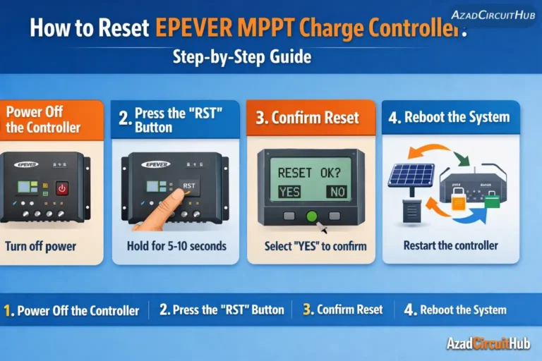 How to Reset EPEVER MPPT Charge Controller Step-by-Step Guide