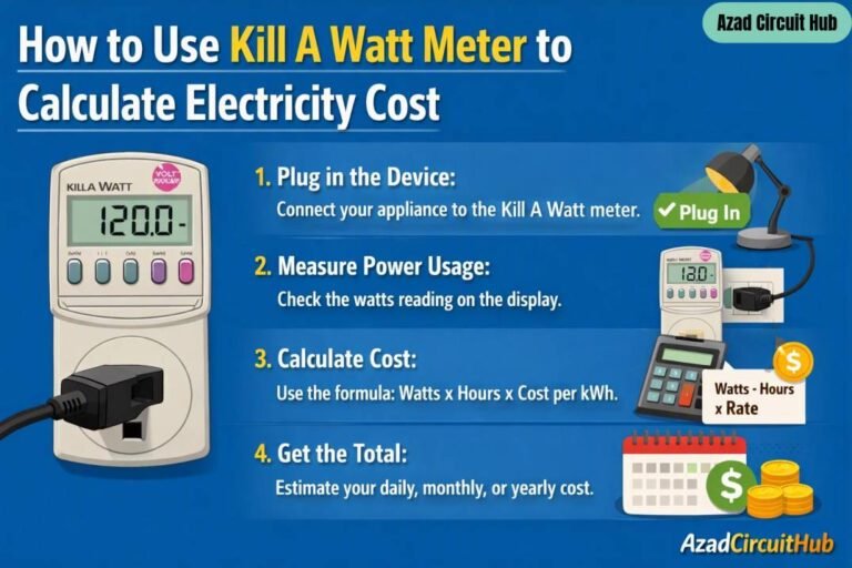 How to Use Kill A Watt Meter to Calculate Electricity Cost