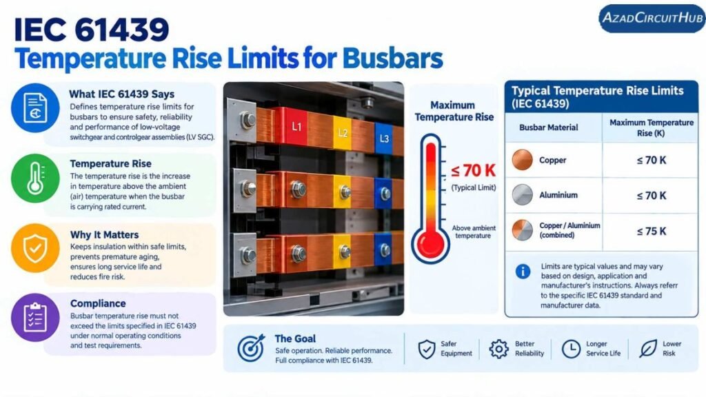 IEC 61439 Temperature Rise Limits for Busbars 1 IEC 61439 Temperature Rise Limits for Busbars