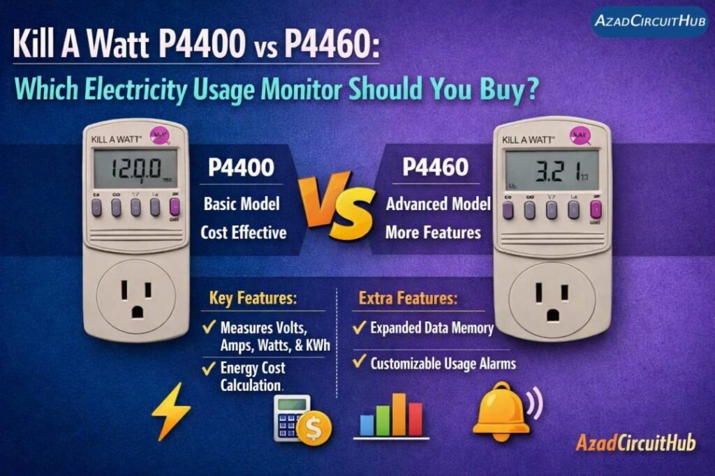 Kill A Watt P4400 vs P4460 Which Electricity Usage Monitor Should You Buy