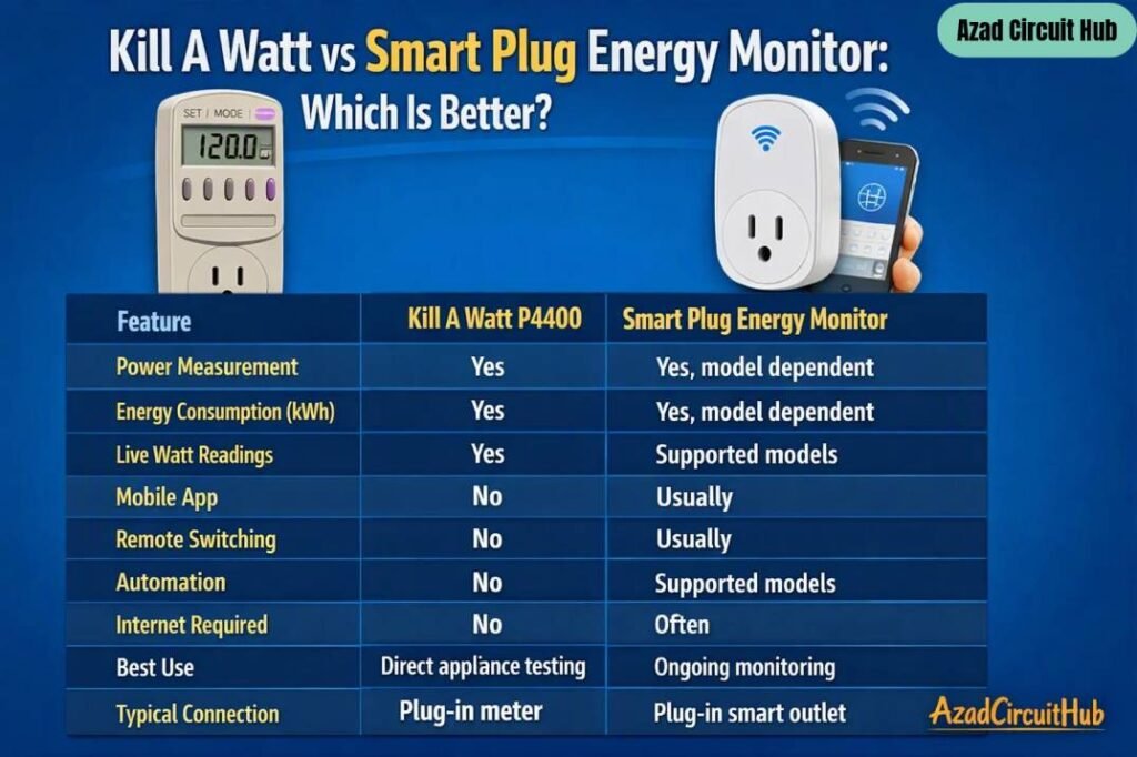 Kill A Watt vs Smart Plug Energy Monitor: Which Is Better? 3 Kill A Watt vs Smart Plug Energy Monitor Which Is Better