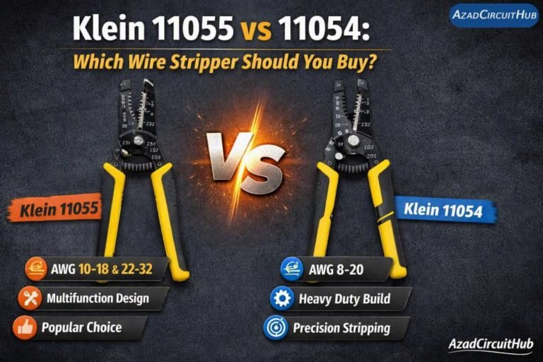 Klein 11055 vs 11054 Which Wire Stripper Should You Buy
