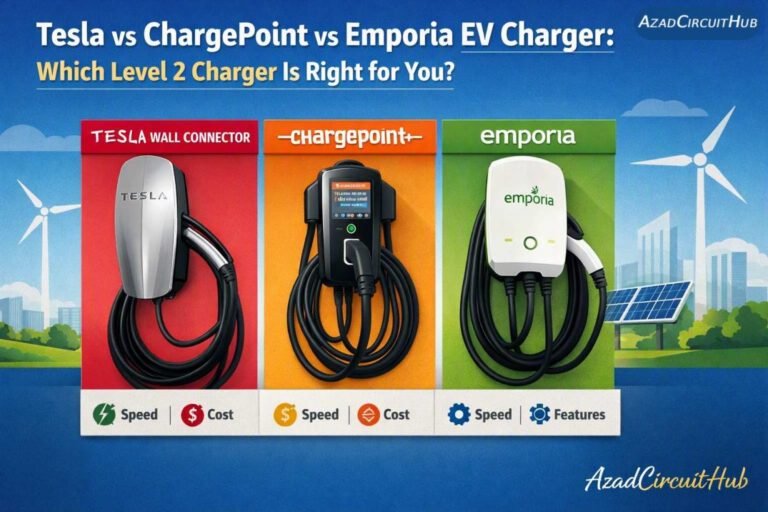 Tesla vs ChargePoint vs Emporia EV Charger Which Level 2 Charger Is Right for You