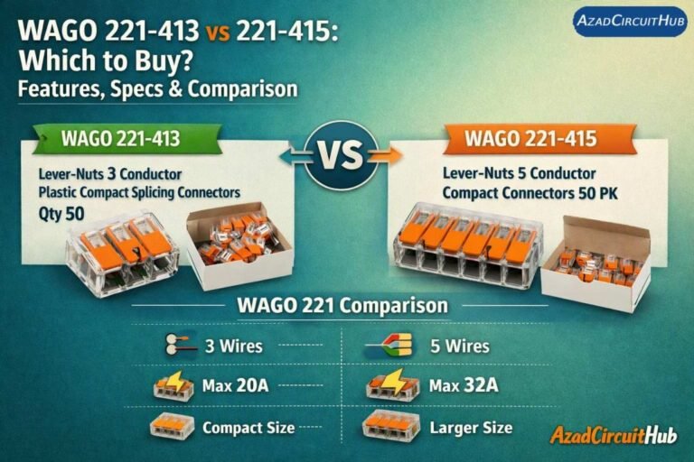 WAGO 221-413 vs 221-415 Which to Buy Features, Specs & Comparison
