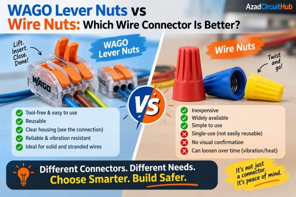 WAGO Lever Nuts vs Wire Nuts Which Wire Connector Is Better