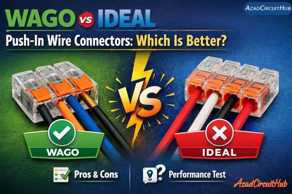 WAGO vs IDEAL Push-In Wire Connectors Which Is Better