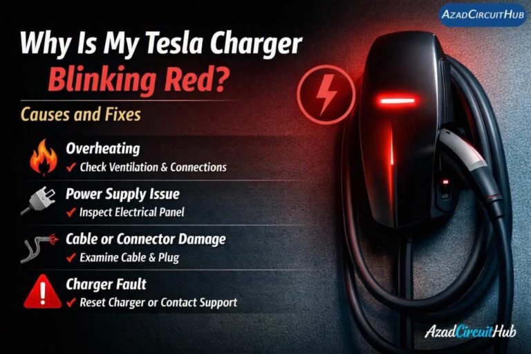 Why Is My Tesla Charger Blinking Red Causes and Fixes